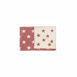 Schardt Kuscheldecke Big Star Sunset Red 95x120 Schmusedecke - 100% Baumwolle