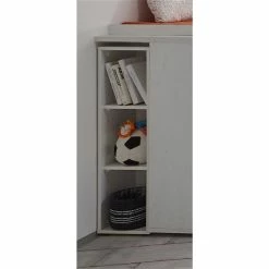 MÄUSBACHER Mäusbacher Frieda Kinderzimmer 3-teilig Vintage Wood Grey Weiß -Kinderwagen lara unterstellregal anderson pine 1