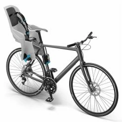 Thule RideAlong Lite Fahrradkindersitz Hellgrau Die Sichere Transportmöglichkeit -Kinderwagen large thule ridealonglite lightgray onbike iso 100110