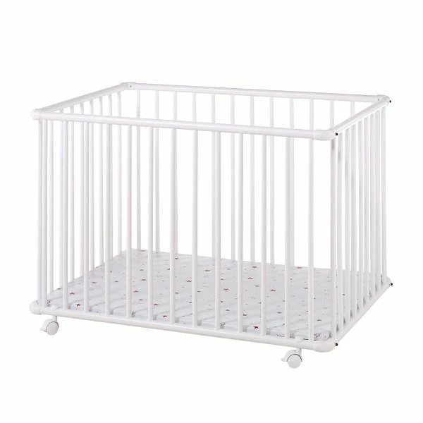 Schardt Laufgitter Basic Buche Massiv Weiß 75 X 100 Cm, Mit Laufrollen, Folie Sternchen Rot 1 Schardt Laufgitter Basic Buche Massiv Weiß 75 X 100 Cm, Mit Laufrollen, Folie Sternchen Rot