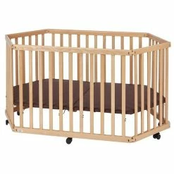 Stockert XL Bundle -Kinderwagen laufgitter natur 2 gr 1 1