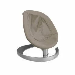 Nuna LEAF Grow Wippe Biscotti Von Geburt Bis 60 Kg Verwendbar -Kinderwagen leafgrow biscotti angle toddler gl