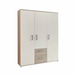 Arthur Berndt Lotti Babyzimmer 3-teilig Weiß Mit Ulme Silbergrau Dekor -Kinderwagen lotti17 fs 2500x2020