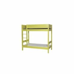 Manis-h Hohes Etagenbett MAIA Pfosten Buche 20 Farben Wählbar