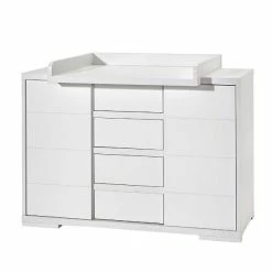 Schardt Maxx White Sparset Inkl. Umbauseiten Mit Wickelkommode & Kinderbett -Kinderwagen maxx white wickelkommode mit 3