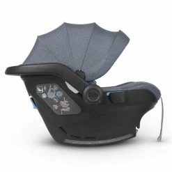 UPPAbaby Mesa I-Size Babyschale Gregory Blue Melange - Gruppe 0+ -Kinderwagen mesai eu grg side 1201x961 fe5a2da