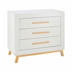 Schardt Miami White Sparset Inkl. Umbauseiten Wickelkommode & Kinderbett -Kinderwagen miami white wickelkommode ohne 1