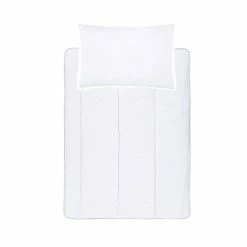Alvi Microfaser Steppbett Set 100x135 & 40x60 100% Polyester