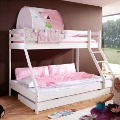 Relita MIKE Etagenbett Buche Massiv Weiß 90/140 X 200 Cm - Frachtfrei 10 Relita MIKE Etagenbett Buche Massiv Weiß 90/140 X 200 Cm - Frachtfrei -Kinderwagen mike weiss bettkasten 2 gr 1