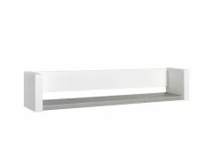 Schardt Milano Pinie Sparset Inkl. Umbauseiten Kinderbett & Wickelkommode -Kinderwagen milano pinie silber weiss wandbord 1