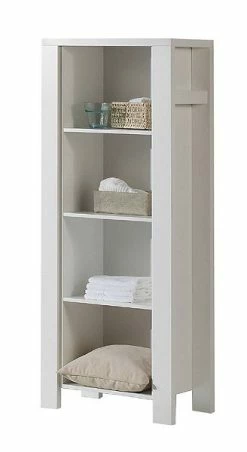 Schardt Milano Weiß Standregal MDF Weiß 4 Offene Fächer