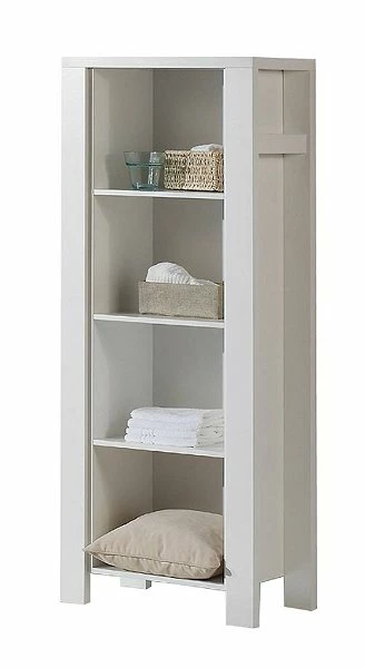 Schardt Milano Weiß Standregal MDF Weiß 4 Offene Fächer 1 Schardt Milano Weiß Standregal MDF Weiß 4 Offene Fächer