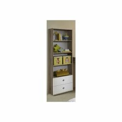 Ticaa Milu II Babyzimmer 4-teilig Sonoma-weiß -Kinderwagen milu ii standregal gr 1