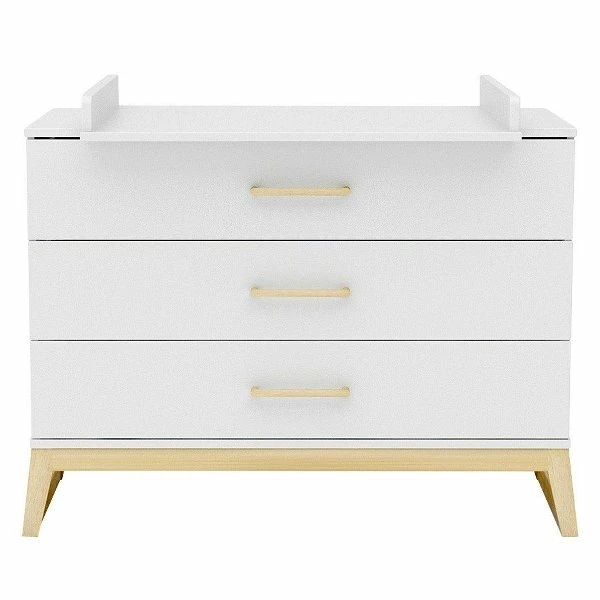 Nature Kid Modena Wickelkommode Weiß Drei Schubladen Inklusive Wickelaufsatz 1 Nature Kid Modena Wickelkommode Weiß Drei Schubladen Inklusive Wickelaufsatz