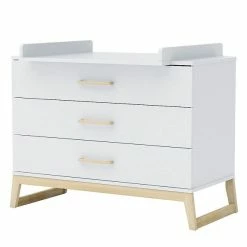 Nature Kid Paula Kinderzimmer Weiß/natur Vierteilig -Kinderwagen modena zimmer komm 1