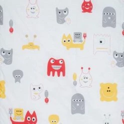 Schardt Laufgitter Basic Buche Massiv Natur 100 X 100 Cm, Mit Laufrollen, Folie Monster -Kinderwagen monster 1