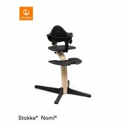 Stokke® Nomi® Baby Set Black -Kinderwagen nomi natural black bs 5426 rt