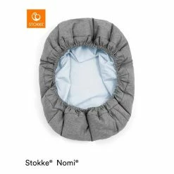 Stokke® Nomi® Newborn Set Black/Grey Blue -Kinderwagen nomi newborncover grey blue 220901 5568 rt 1