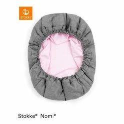 Stokke® Nomi® Newborn Set White/Grey Pink -Kinderwagen nomi newborncover grey pink 220901 5568 rt 2