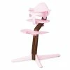 Nomi Hochstuhl Mit Mini Bügel Baby Set Walnuss/Pale Pink
