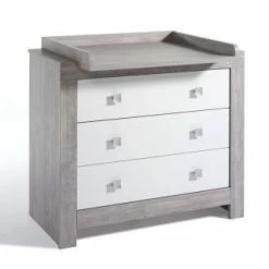 Schardt Nordic Driftwood Sparset Inkl. Umbauseiten Kinderbett & Wickelkommode -Kinderwagen nordic weiss wickelkommode pd 1