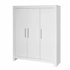 Schardt Nordic White Kinderzimmer Mit Umbauseiten Dreitüriger Schrank - Dekor Weiß -Kinderwagen nordic white sch 3 3