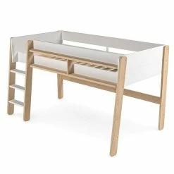 Nature Kid Noel Hochbett Weiß/natur Mittelhoch 90 X 200 Cm -Kinderwagen novara mittelbett whiteroom1 1 04 2k