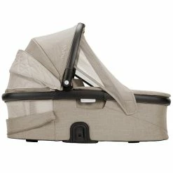 Nuna DEMI Grow Babywanne Evergreen Inklusive Regenverdeck -Kinderwagen nuna demigrow carrycot hazelwood profile dd vent gl