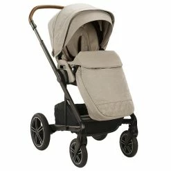 Nuna MIXX Next Kinderwagen Hazelwood Inkl. Fußsack, Regenverdeck, Adapter -Kinderwagen nuna mixxnext hazelwood angle fm gl