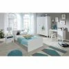 Trendteam Ole Jugendzimmer 3-türiger Schrank 4-teilig Weiß