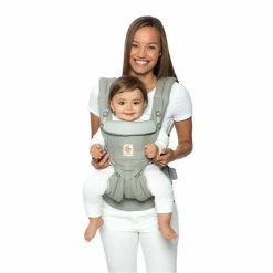 Ergobaby Omni 360 Cool Air Mesh Pearl Grey Babytrage -Kinderwagen omni 2 10