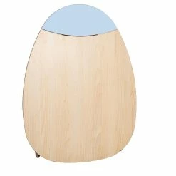 Timkid OWO2.0 Wandwickeltisch Birke / Hellblau Wickelei Inklusive Wickelmatte | Organic Design