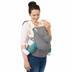 Kinderkraft Huggy Babytrage Grey Sichere, Ergonomische Position -Kinderwagen packshot 4 1