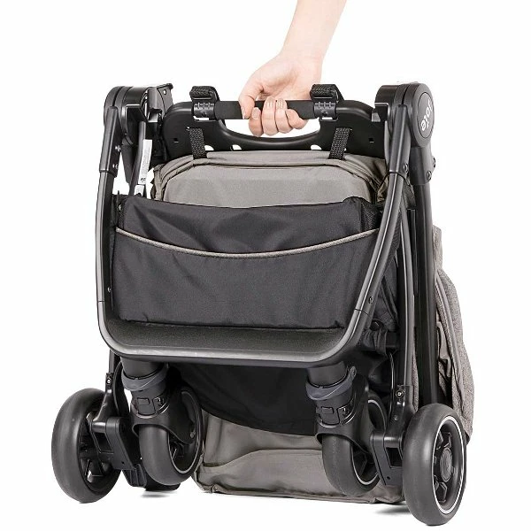 Joie Pact Buggy Gray Flannel Inkl. Regenverdeck 4 Joie Pact Buggy Gray Flannel Inkl. Regenverdeck – Bild 4