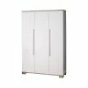 Paidi Carlo Kleiderschrank 3T Kreideweiß/Fichte-Vintage