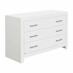 Paidi Fiona Kommode Breit 3 Schubkästen Kreideweiß