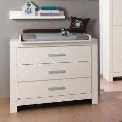Paidi Fiona Wickelkommode 3 Schubkästen Inkl. Wickelaufsatz