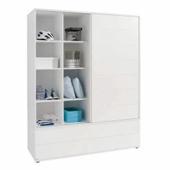 Paidi Fiona Kinderzimmer Mit Schiebetürenschrank Breiter Schrank - Inklusive Wickelaufsatz -Kinderwagen paidi fiona schiebetuerenschrank breit 01 gr 3