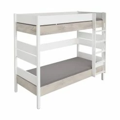 Paidi Kira Etagenbett 180 Cm Eiche-Nautik Gerade Leiter 120x200 Cm