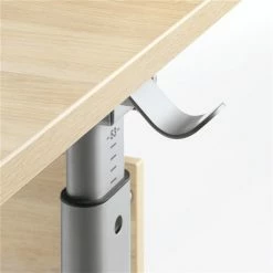 Paidi Marco 2 120 Schreibtisch Kreideweiß 120 X 70 Cm - Gestellfarbe Silber -Kinderwagen paidi marco2haken 4