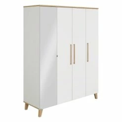 Paidi Oscar Kleiderschrank 4T - 1 Spiegeltür Links