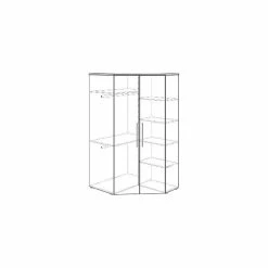 Paidi Oscar Eck-Kleiderschrank 2T Kreideweiß/Eiche-Nebraska -Kinderwagen paidi oscar eck ks 1350504 wfre gr 1