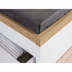 Paidi Oscar Studioliege 140x200 Cm Kreideweiß/Eiche-Nebraska -Kinderwagen paidi oscardetailliege gr 2 1 1 1