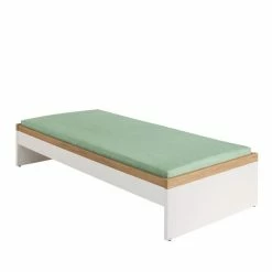 Paidi Oscar Studioliege 120x200 Cm Kreideweiß/Eiche-Nebraska