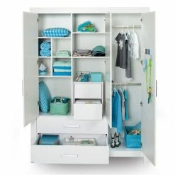 Paidi Lotte & Fynn Sparset - Steiff By PAIDI Babybett & Wickelkommode - Kreideweiß/Eiche Massiv -Kinderwagen paidi schrankzubehoer 8