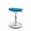 Paidi Speedy Sitzhocker Azurblau/weiß Sitzhöhe Stufenlos Einstellbar