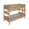 Paidi Sten Etagenbett 160 Cm Eiche Quadratische Bettpfosten Gerade Leiter 90x200 Cm