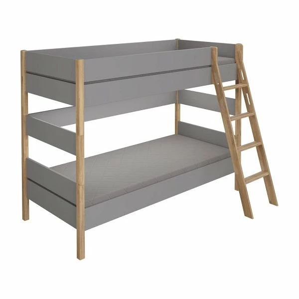 Paidi Sten Etagenbett 160 Cm Eiche/schiefergrau Schräge Leiter Quadratische Bettpfosten 90x200 Cm 1 Paidi Sten Etagenbett 160 Cm Eiche/schiefergrau Schräge Leiter Quadratische Bettpfosten 90x200 Cm