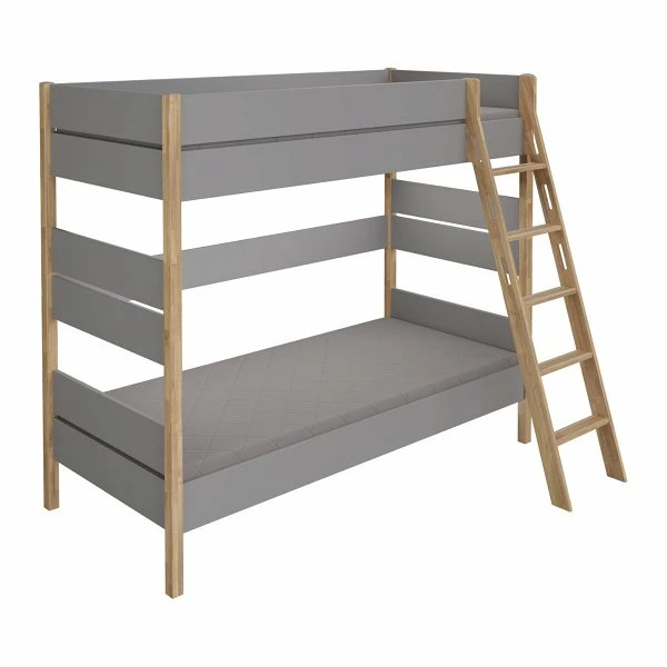 Paidi Sten Etagenbett 180 Cm Eiche/schiefergrau Quadratische Bettpfosten Schräge Leiter 90x200 Cm 1 Paidi Sten Etagenbett 180 Cm Eiche/schiefergrau Quadratische Bettpfosten Schräge Leiter 90x200 Cm