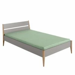 Paidi Sten Traumliege Eiche Massiv/schiefergrau 140x200 Cm